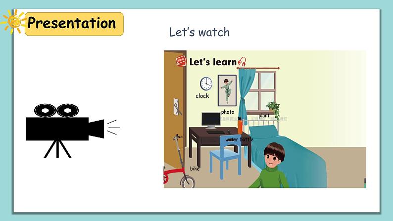 人教版英语五上《Unit5 There is a big bed part A Let’ s learn》课件PPT第5页