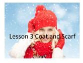 冀教版（三起）英語四上Unit1 Lesson3 Coat and Scarf 課件