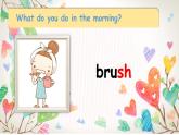 冀教版（三起）英语四上Unit2 Lesson10 Brush and Wash 课件