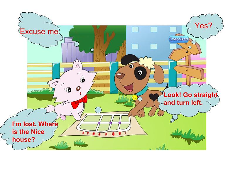 冀教版（三起）英语四上Unit3 Lesson18 Lost in the City 课件06