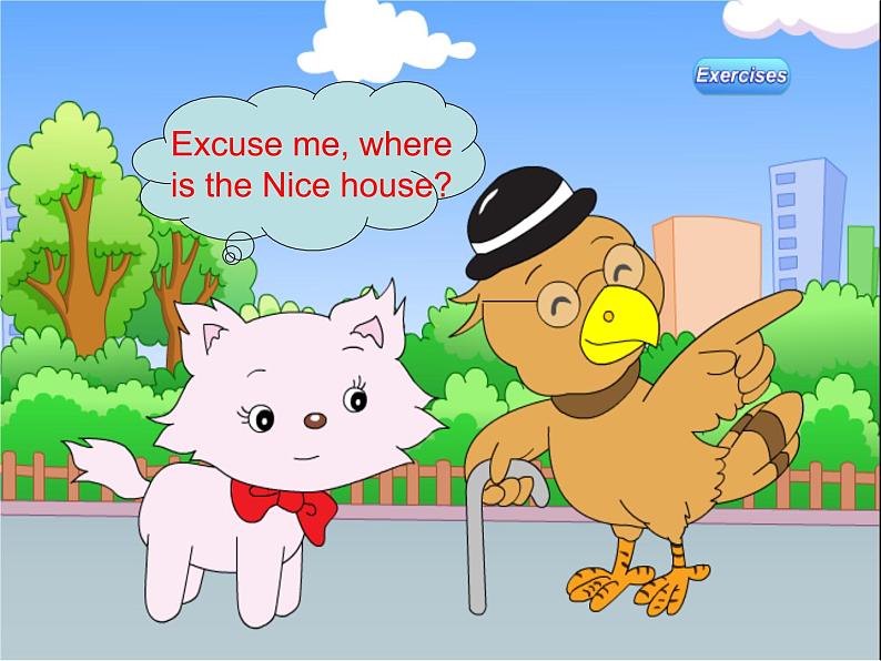 冀教版（三起）英语四上Unit3 Lesson18 Lost in the City 课件08