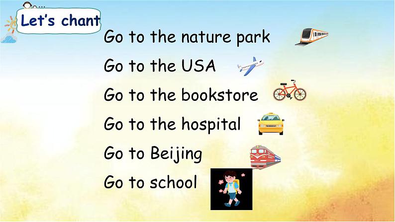 六年级英语人教三起上册Unit 2 Ways to go to school2   课件第3页