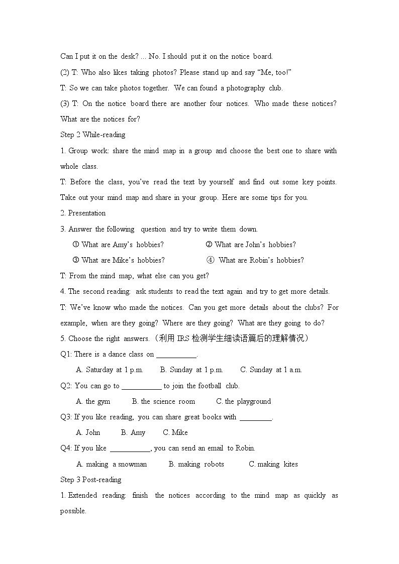 人教版三年级起点小学英语六年级上册（PEP义务教育版）Unit 4 I Have a Pen Pal   教案02