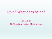 小学英语人教版 (PEP)六年级上册Unit 5 What does he do? Part B教课内容课件ppt