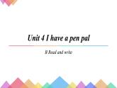 人教版三年级起点小学英语六年级上册（PEP义务教育版）Unit 4 I Have a Pen Pal   Part B课件