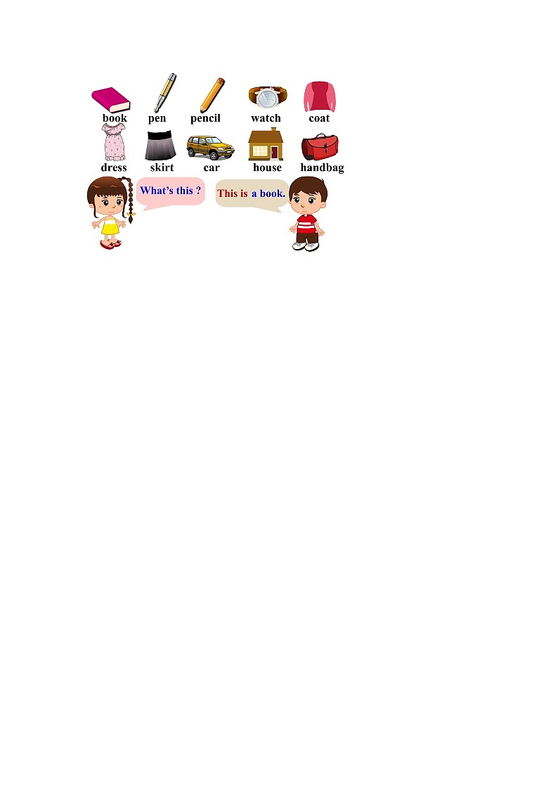 新概念英语第一册Lesson1-8复习讲义02