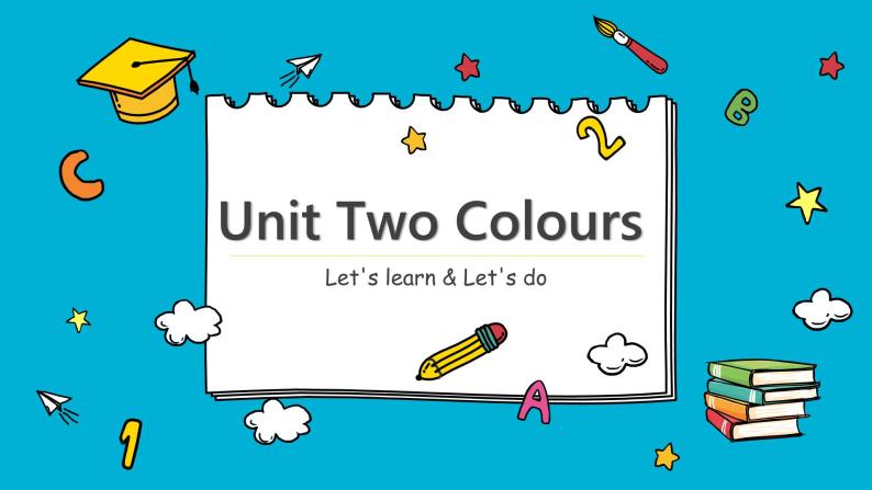 Unit 2 colours A  Let's learn 课件（PPT）01