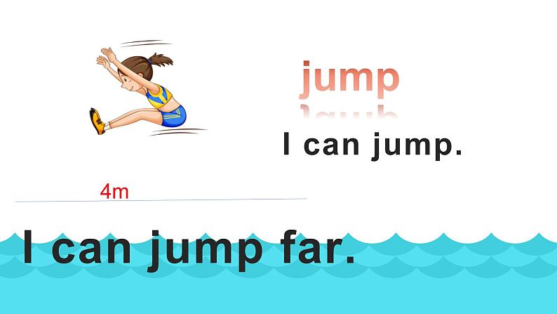 小学英语外研三上（一起）module4unit1I can jump far.课件第8页