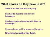 北师大版（一年级起点)六年级英语上册 Unit 2 Charlie's chores      课件