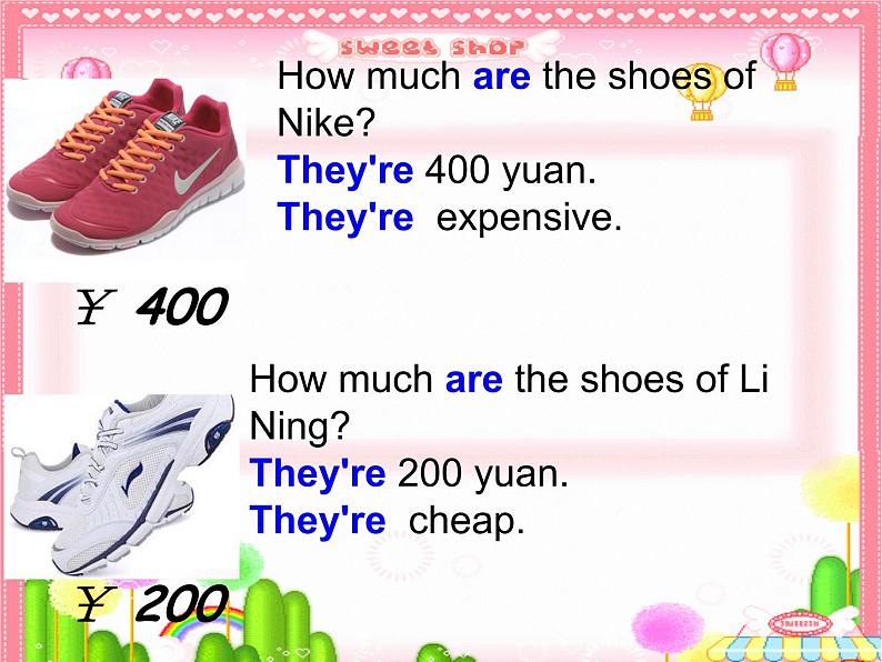 北师大版（三年级起点)四年级英语上册  Unit 2 Shopping_课件第5页