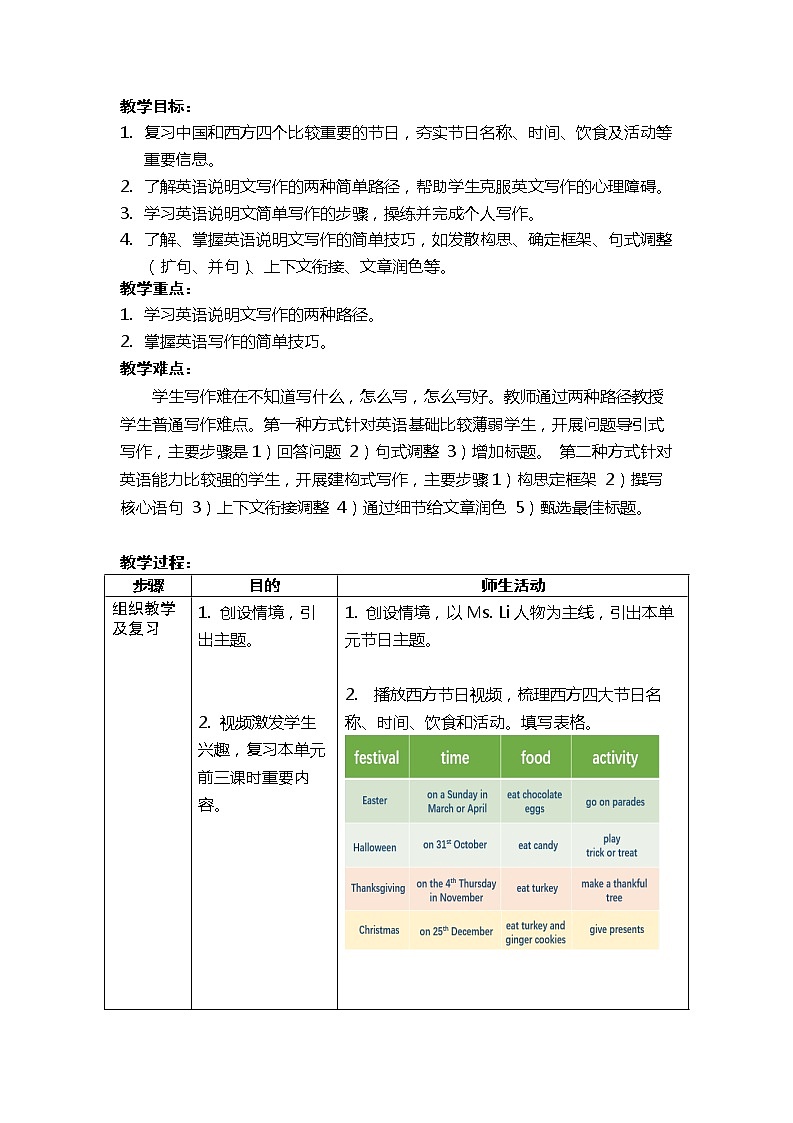 泸教版英语六年级下册 6BU11P4 教学课件PPT+教案02