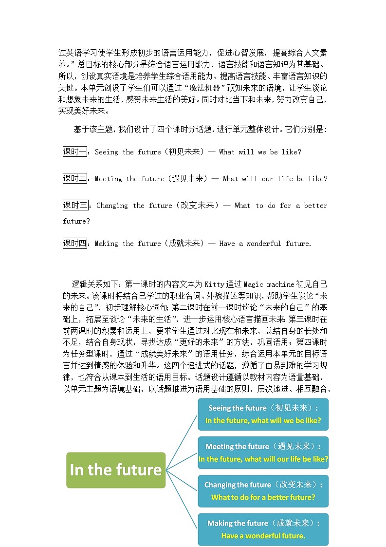 小学英语五年级下册第一模块第三单元第一课时第2页