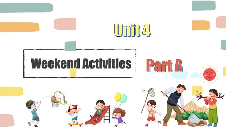 闽教版五年级上册Unit4 Weekend Activities PartA课件第3页