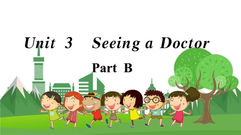 (闽教)六年度英语下册 Unit 3 Seeing a doctor Part  B 精品教学PPT课件+教案01