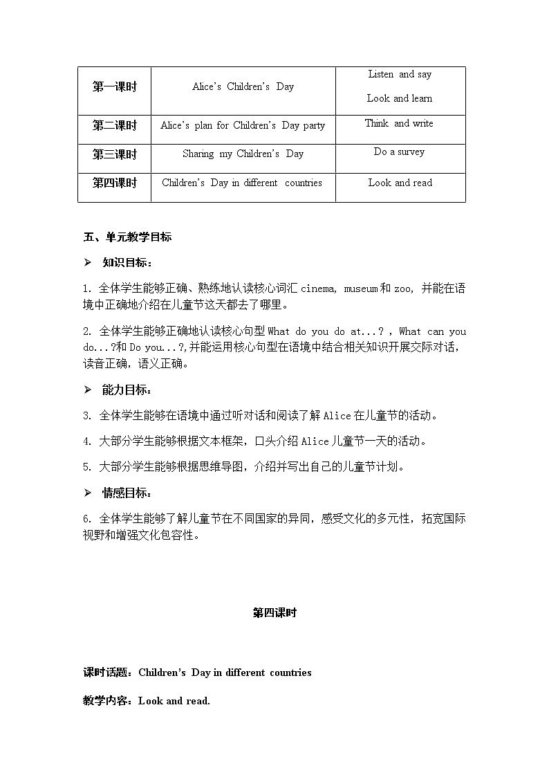 沪教版英语四年级下册 4BU11P4 PPT课件+教案02