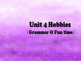 Unit4 Hobbies Fun&Grammar time（课件）译林版（三起）英语 五年级上册