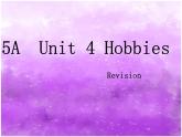 Unit4 Hobbies 复习课课件 译林版（三起）英语 五年级上册