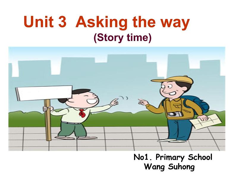 5B Unit3 Asking the way PPT课件02