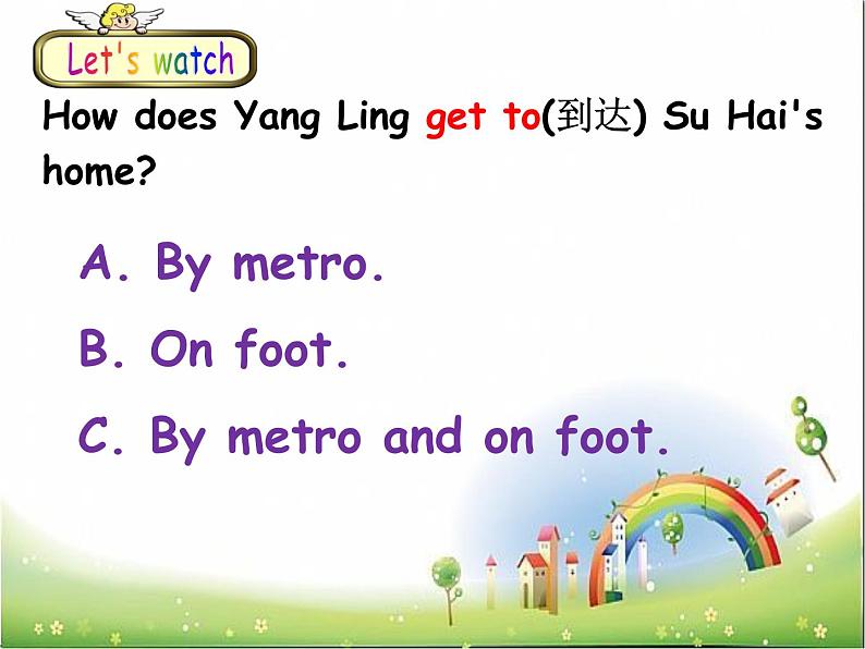 5B Unit3 Asking the way PPT课件06