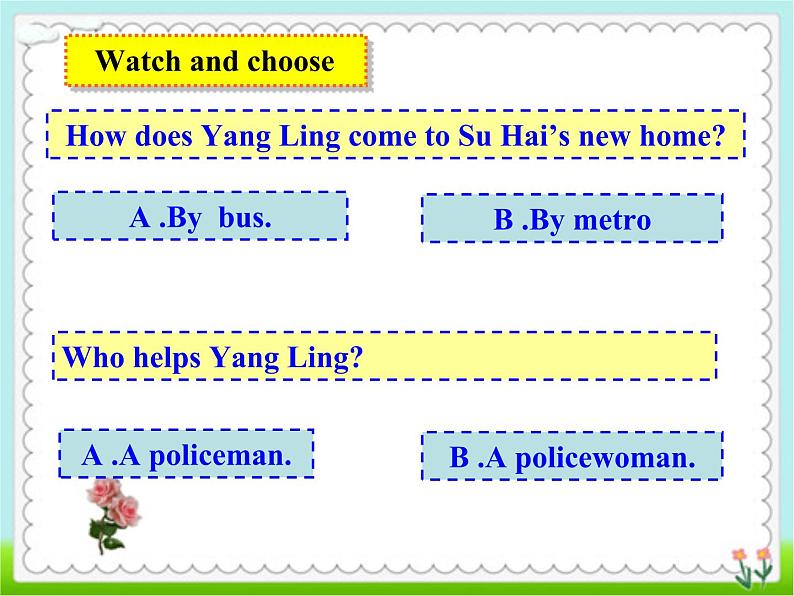 5B Unit3 Asking the way PPT课件07