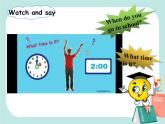 Unit 1 My day PA Let's learn课件PPT+ 教案