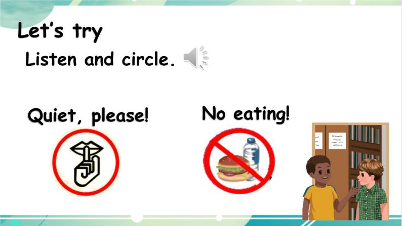 人教pep五下英语unit 6part b lets try&lets talk 课件 音视频