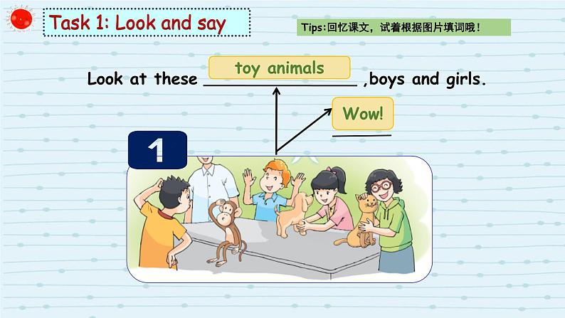 牛津译林版4A Unit1 I like dogs RevisionPPT课件06