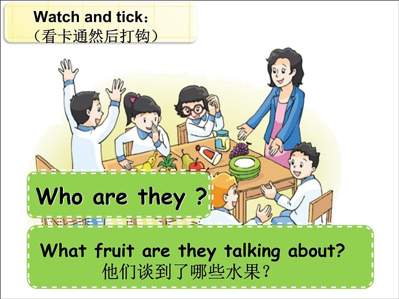 牛津译林版4A Unit2 Let's make a fruit salad 第一课时PPT课件02