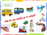 人教新起點四年級英語上Unit 3-1  Transportation 第一課時 課件