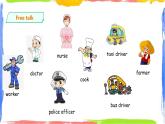 人教新起點四年級英語上Unit 6-3Jobs lesson3 課件