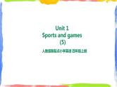 Unit 1 Sports and games fun time -story time 课件