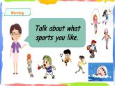 Unit 1 Sports and games fun time -story time 課件
