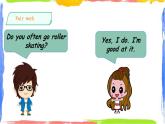 Unit 1 Sports and games fun time -story time 課件