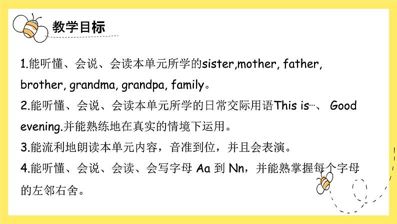 Unit4 My family Letter time& Song time (课件) 译林版 (三起）英语三年级上册第2页