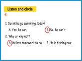 Unit3 partA Let's try & Let's talk（课件）人教PEP版英语六年级上册