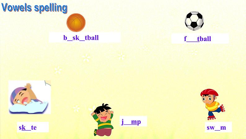 Unit4 I can play basketball Fun time & Cartoon time（课件）译林版（三起）英语四年级上册第7页