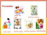 Unit 8 Lingling helps her parents 湘少版五年級英語上冊課件