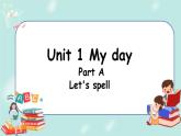 人教PEP五下英语Unit 1Part A Let's spell 课件+音视频