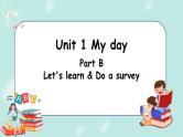 人教PEP五下英语Unit 1Part B Let's learn&Do a survey 课件+音视频