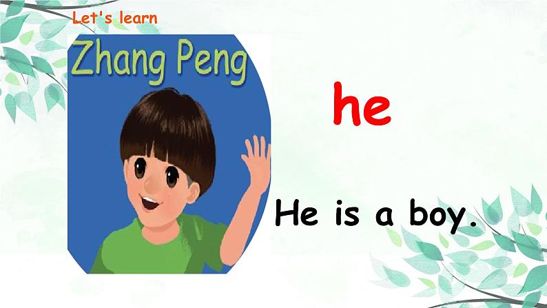 Unit 1 Part B 第二课时Let's learn—Let's chant【PPT+素材】04