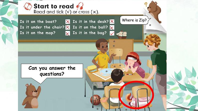 Unit 4 Part B 第三课时 Start to read—Story time【PPT+素材07