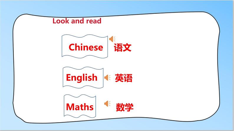 牛津译林版英语四年级下册 Unit 1 Our school subjects 第一课时 Story time（课件+教案+练习）04