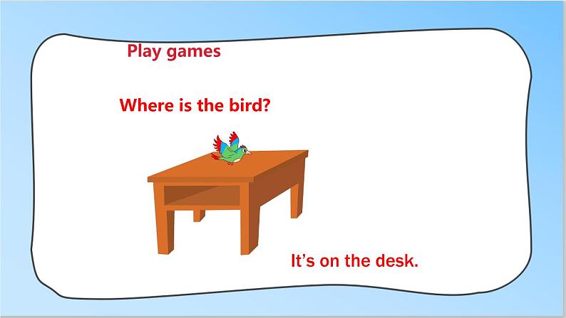 牛津译林版英语3年级下册 Unit 4 Where’s the bird第三课时（课件+教案+练习）03