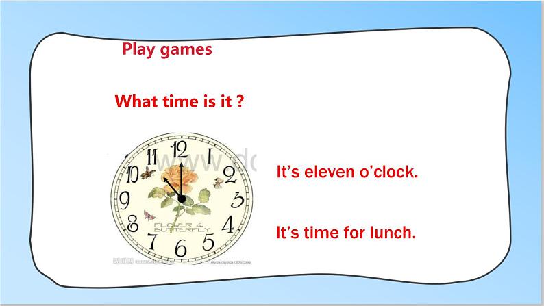 牛津译林版英语3年级下册 Unit 6 What time is it 第三课时 (课件+教案+练习)03