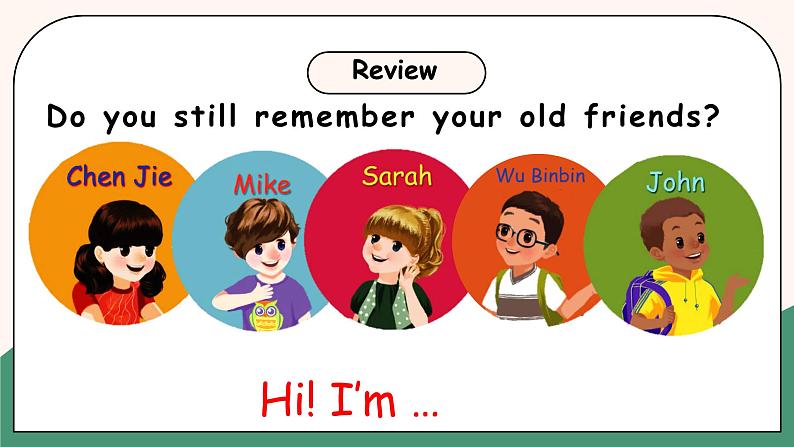 小学英语三下Unit 1 Welcome back to school! Part A 课件PPT+教案+同步练习04