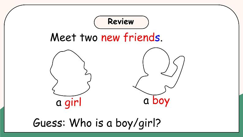 小学英语三下Unit 1 Welcome back to school! Part A 课件PPT+教案+同步练习05