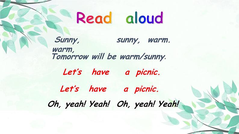 小学英语人教版 (PEP)四年级下册——Recycle 2【PPT+音视频素材】02