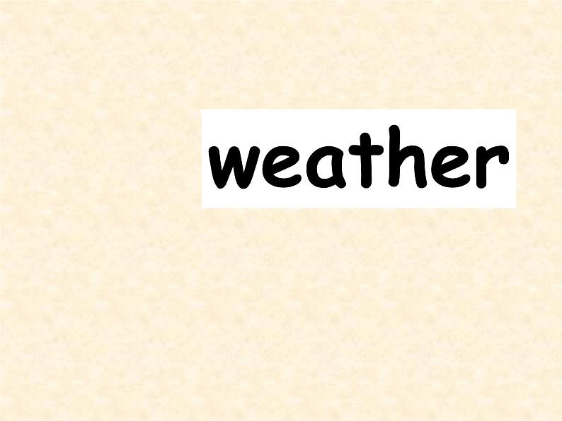 Let's talk课件ppt  Unit 11 What’s the weather like today03