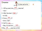 英语冀教六（下）Unit4 Again,please PPT课件
