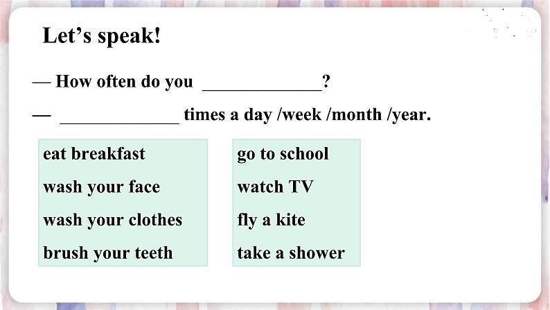 冀教版英语六下 Lesson 8 Always Brush Your Teeth! PPT课件+教案05